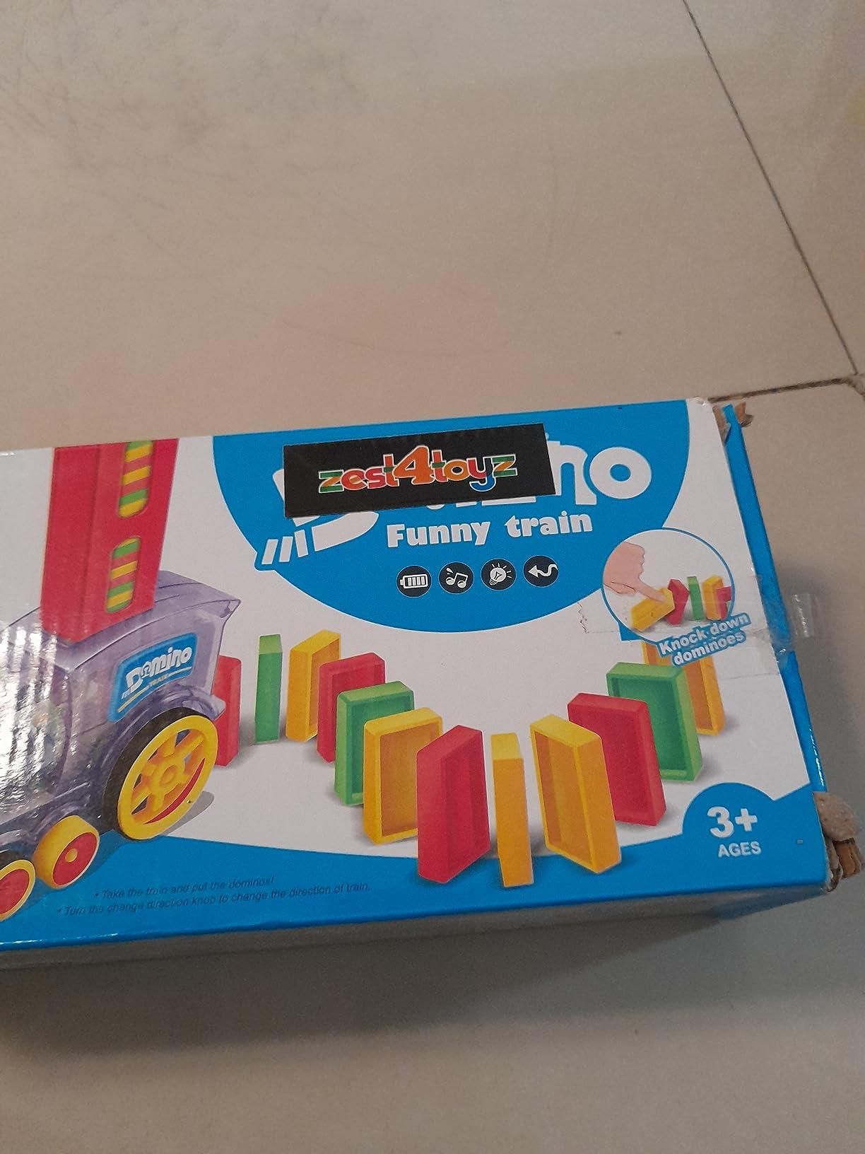 🚂 Train Domino Set for Kids – BPA-Free, Fun Sound Effects & Endless Play!
