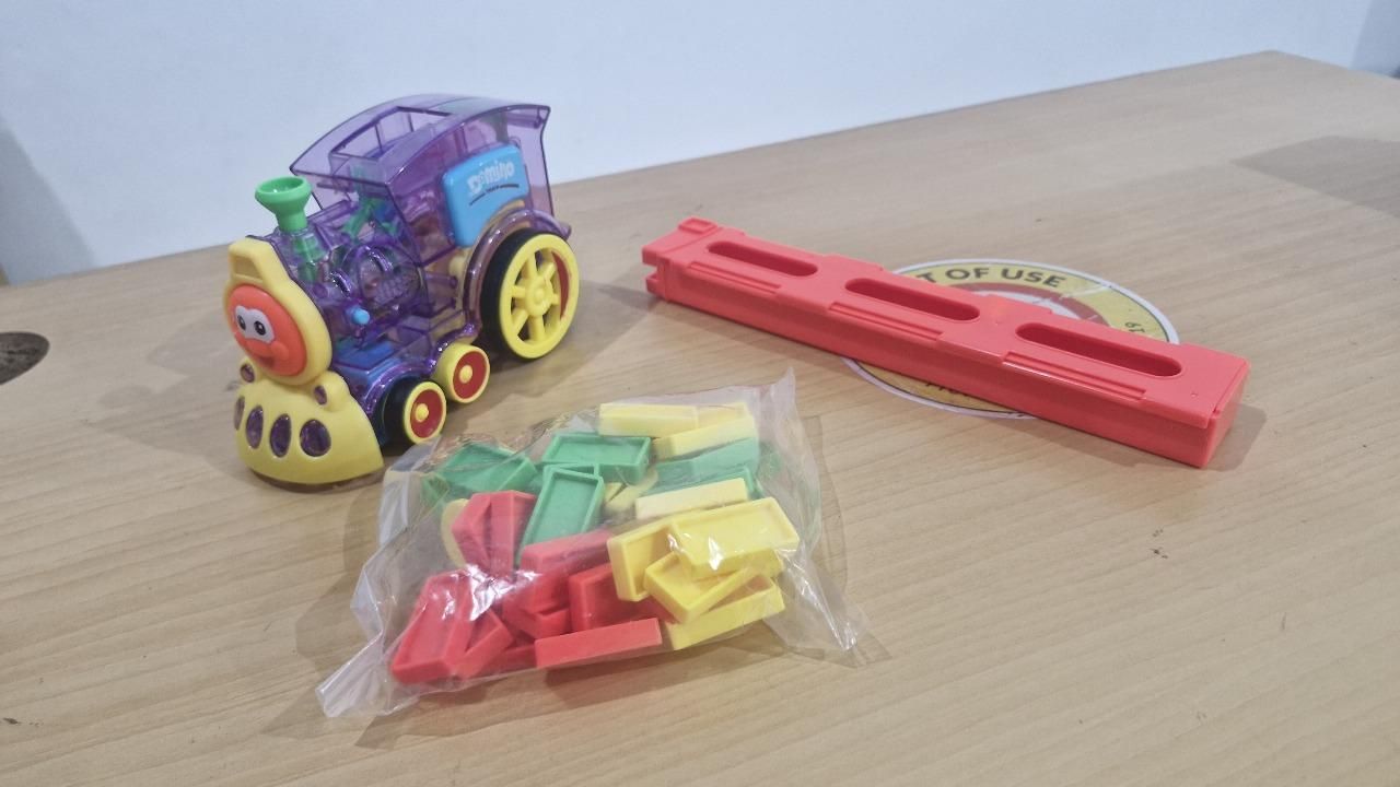 🚂 Train Domino Set for Kids – BPA-Free, Fun Sound Effects & Endless Play!