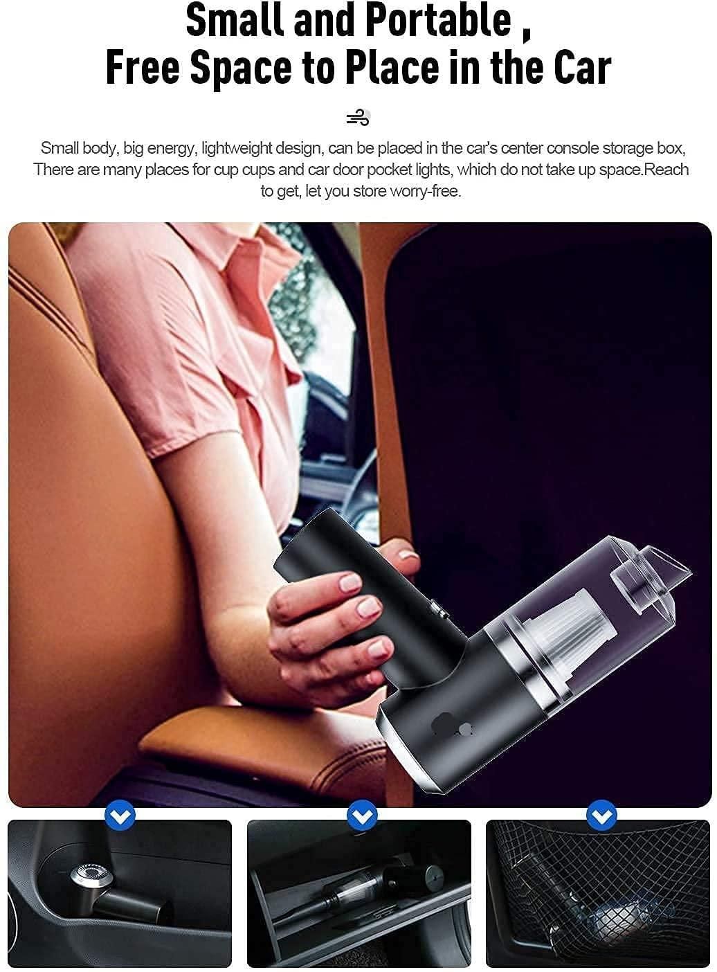 💨 BD Portable Handheld Air Duster Wireless Vacuum Cleaner – Compact, Powerful, Cord-Free Cleaning
