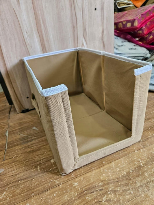 🧺 Foldable Closet Organizer – Shirt & Clothing Stackers (Pack of 3, Assorted Colors)
